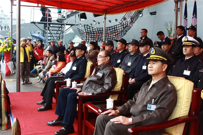 2017-03-09 國防部長馮世寬先生蒞基隆港視導海軍106年敦睦遠航訓練支隊
