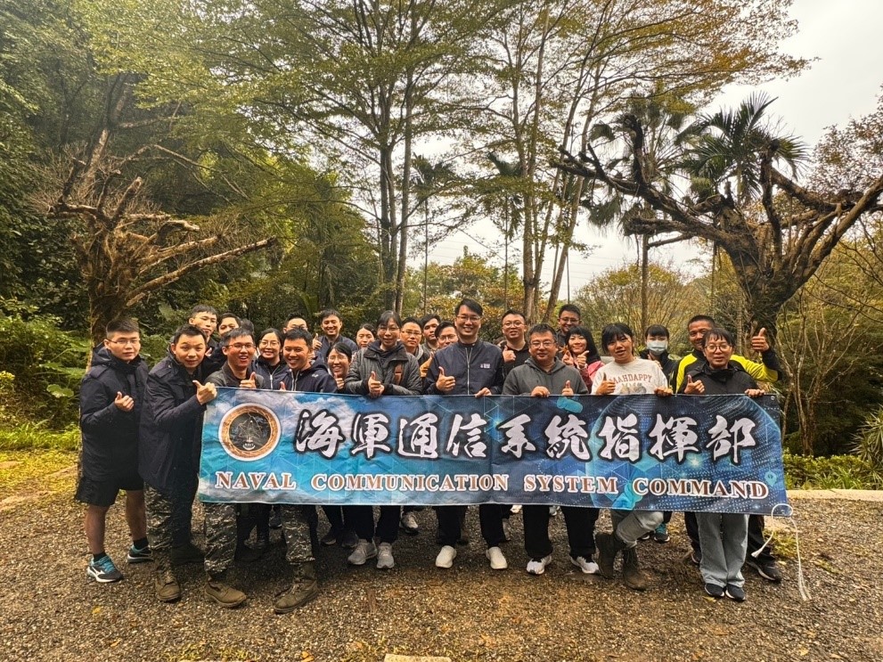 2024-12-20 海軍通信系統指揮部指揮官陳上校率隊至147漆彈主題樂園實施12月份軍士官團教育訓練。