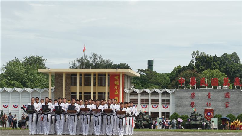 陸官官校95周年校慶操演。