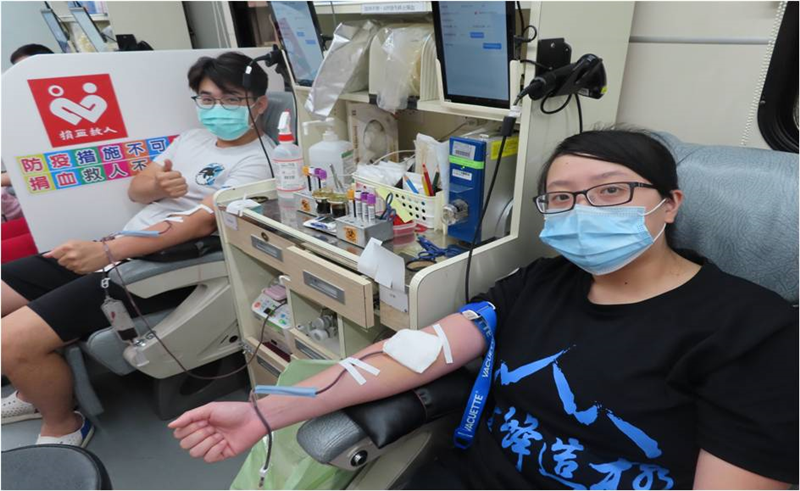 The NMOO organized a blood donation event in cooperation with the Southern Blood Donation Center.