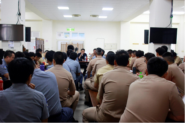 Naval Keelung Logistics Support Command held the Spiritual Combat Power Project Education.
