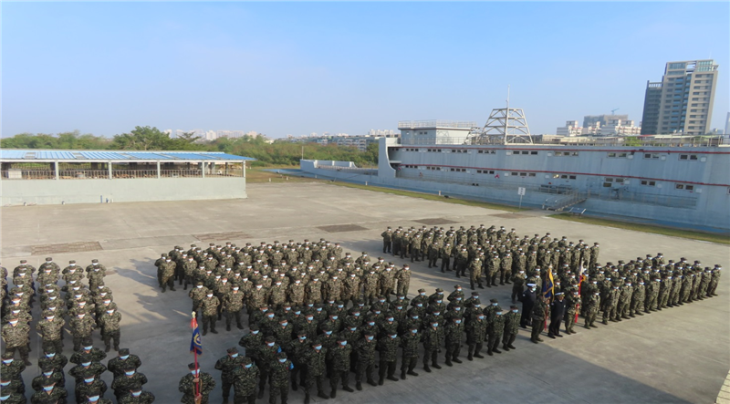 The recruits of 57th participated in the ceremony in high spirit