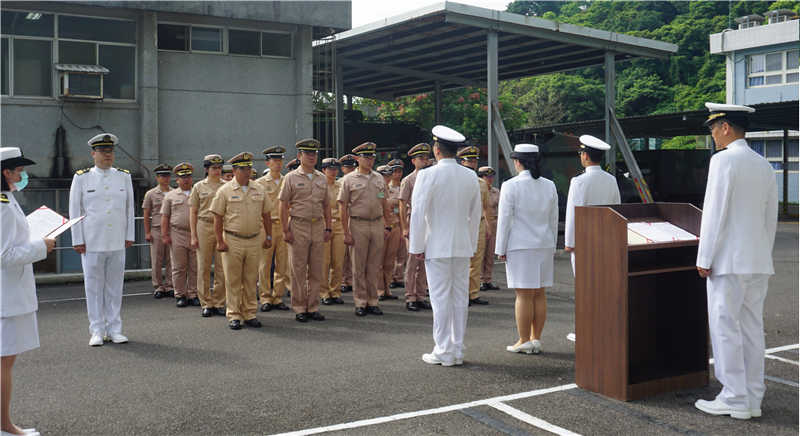 海軍通信系統指揮部6月份晉任佈達典禮