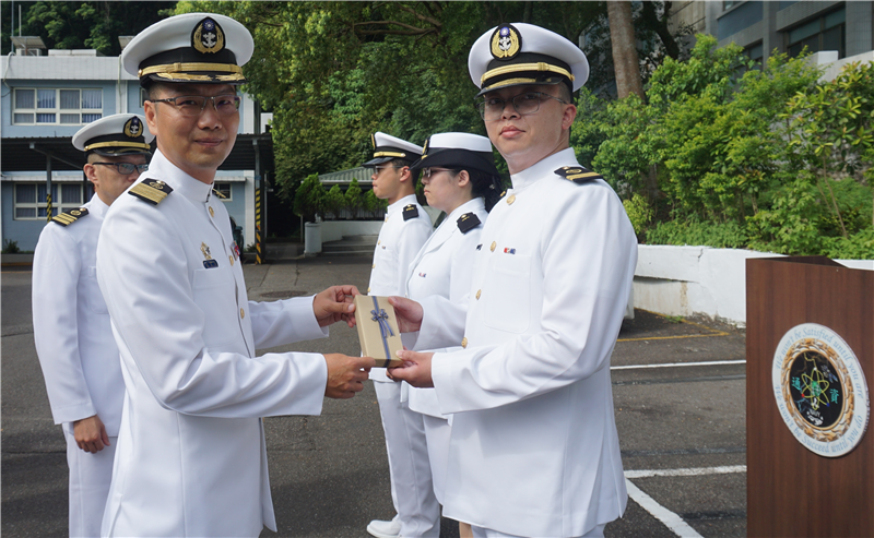 海軍通信系統212指揮部6月份晉任佈達典禮