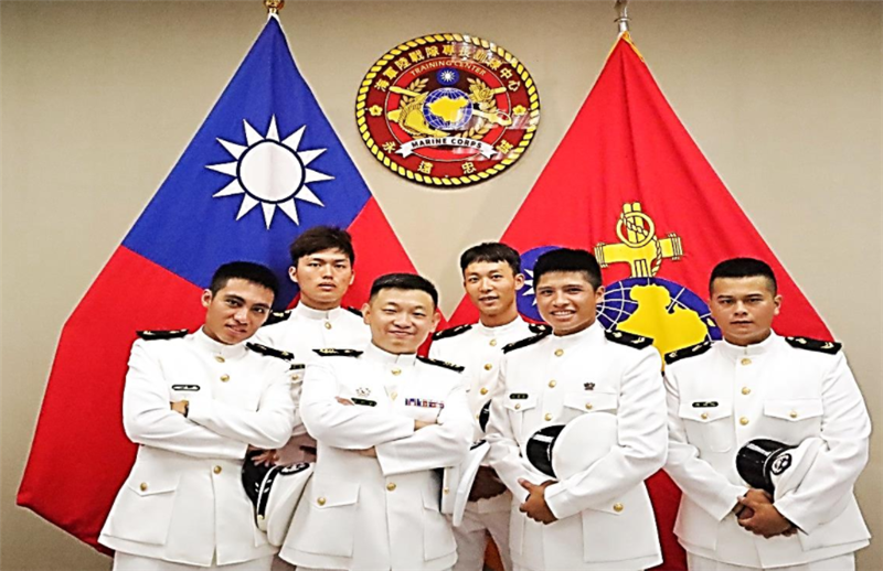 Group photo taken after the rank conferral ceremony.