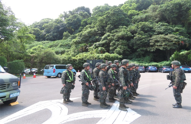 海軍臺北通信隊第三季駐地複驗