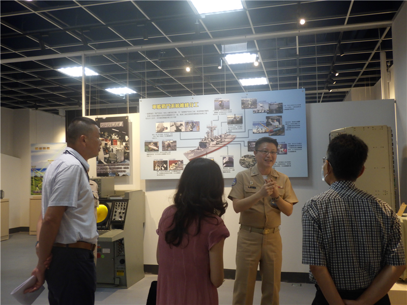 海軍戰鬥系統工廠辦理金檔獎標竿學習觀摩
