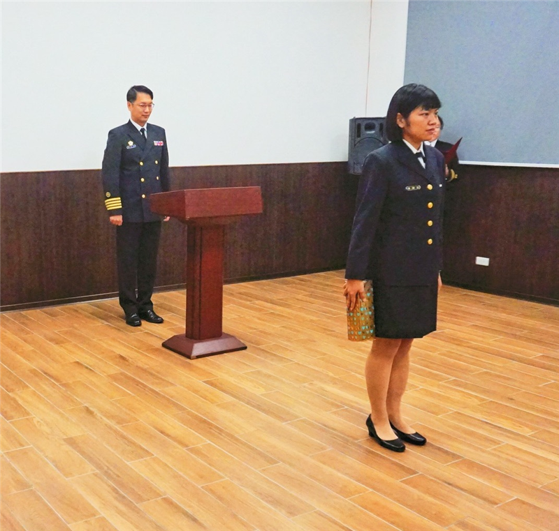 海軍通信系統ss指揮部115年1月份人員晉任典禮