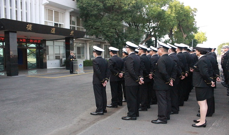 Naval Combat Systems Facility conduct the personnel uni-form inspection for the second half of the 2025.