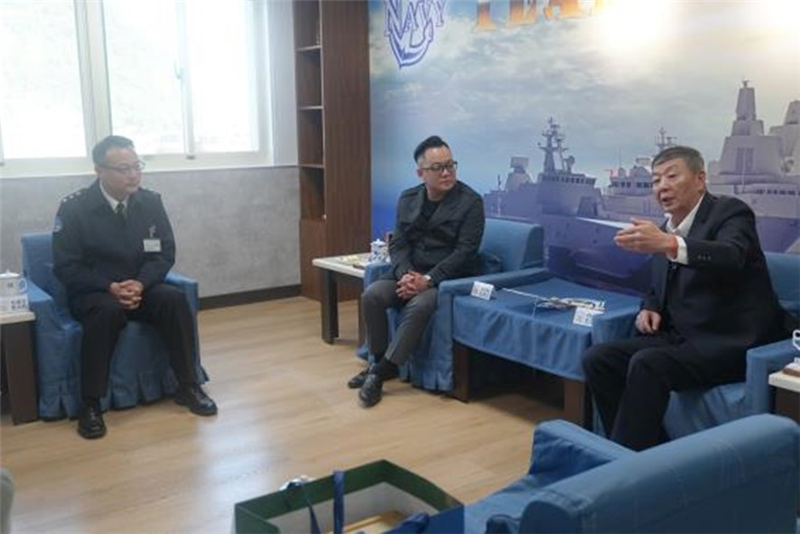 Keelung City Council Speaker Conducts Lunar New Year Visit to Naval Keelung Logistics Support Command.