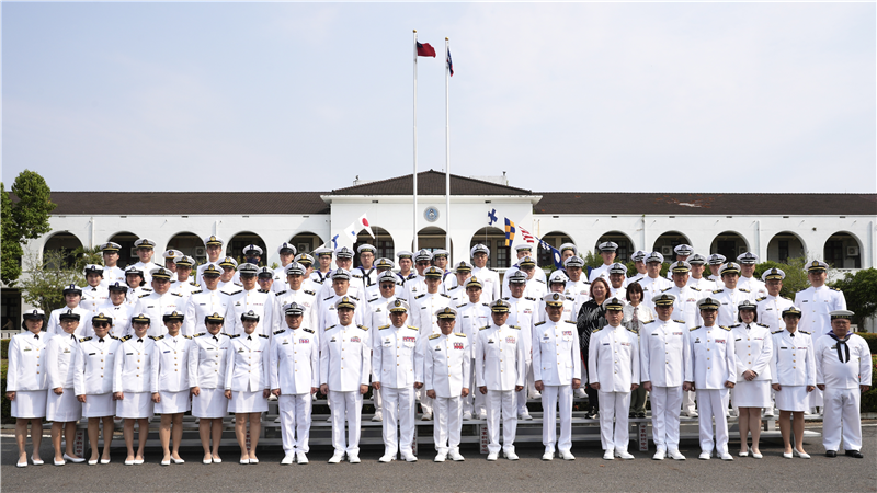 全體官兵合照。