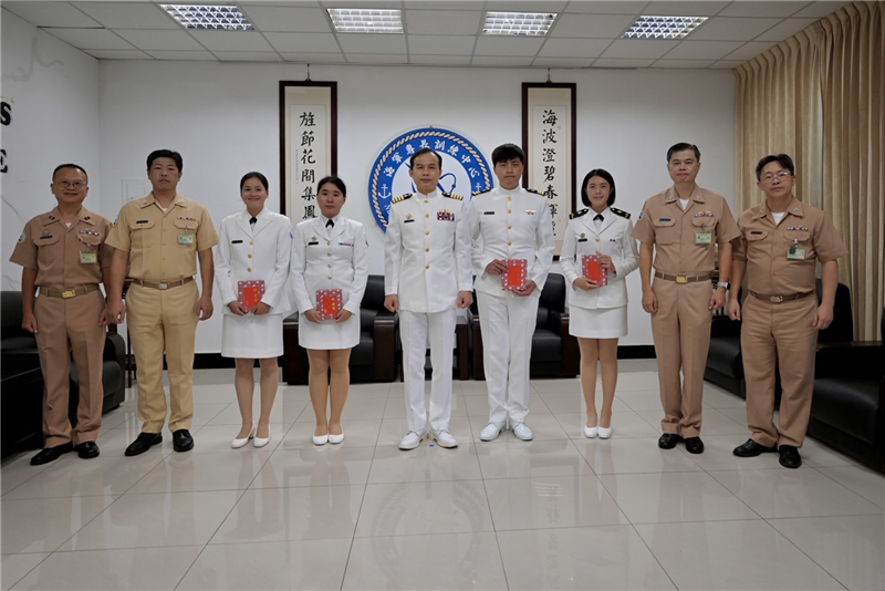 海軍專長訓練中心115年9月晉任授階典禮