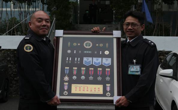 Chief warrant officer’s Retirement Ceremony of Taipei Communication Brigade