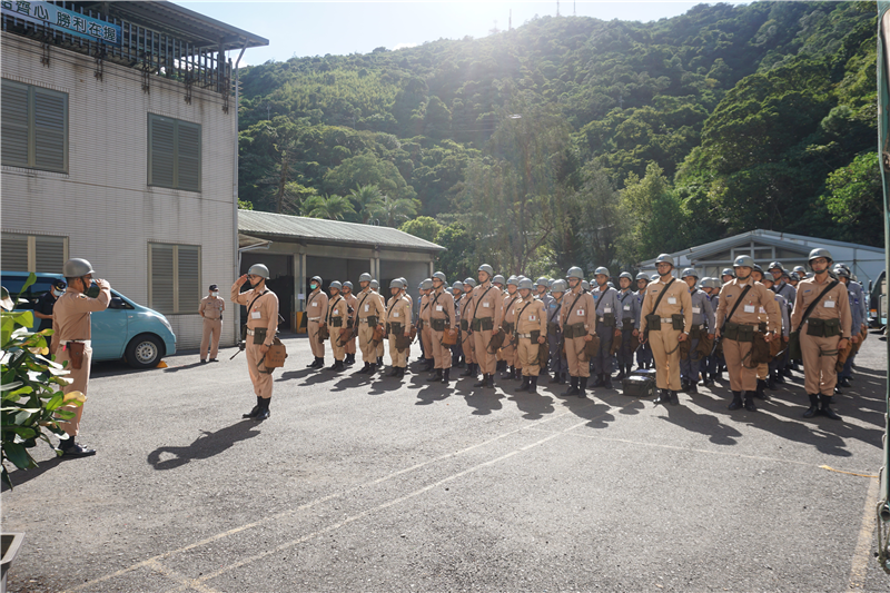 Battlefield simulation rehearsals of Suao Communication Brigade